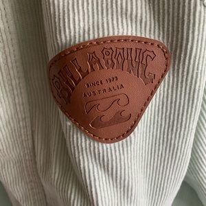 Billabong Mint Green Bomber Jacket